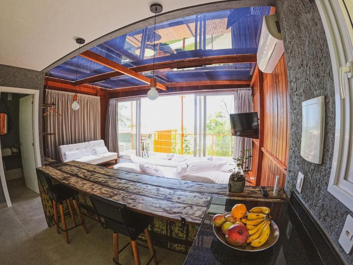 הוילה Florianópolis Casa De Vidro Alto Padrao - Hospedar Com Proposito מראה חיצוני תמונה