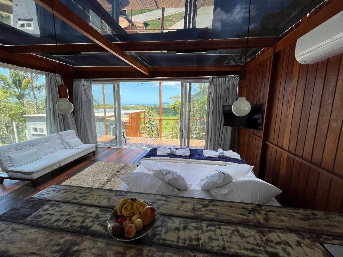 הוילה Florianópolis Casa De Vidro Alto Padrao - Hospedar Com Proposito מראה חיצוני תמונה