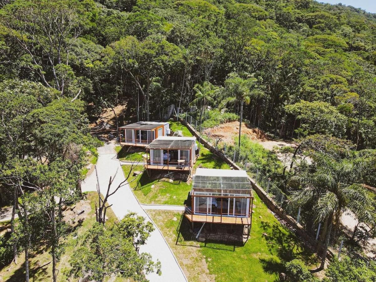 הוילה Florianópolis Casa De Vidro Alto Padrao - Hospedar Com Proposito מראה חיצוני תמונה