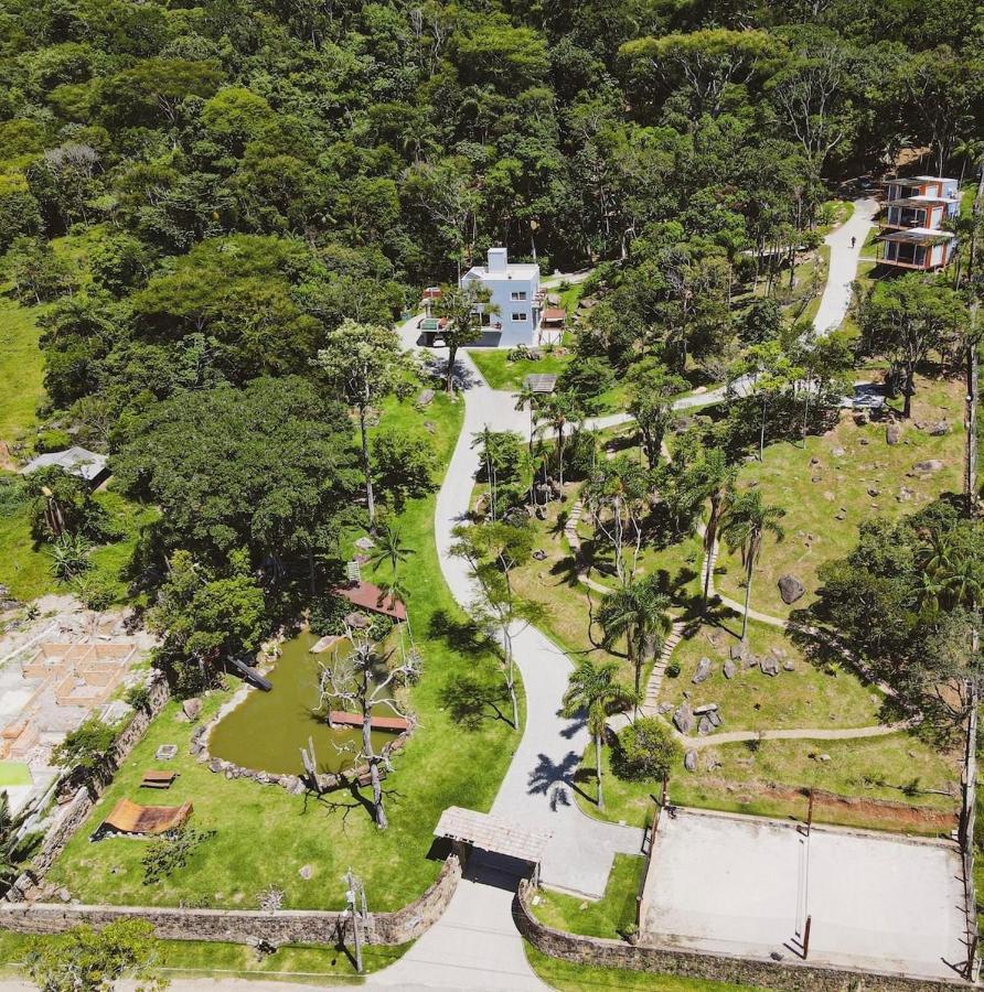 הוילה Florianópolis Casa De Vidro Alto Padrao - Hospedar Com Proposito מראה חיצוני תמונה