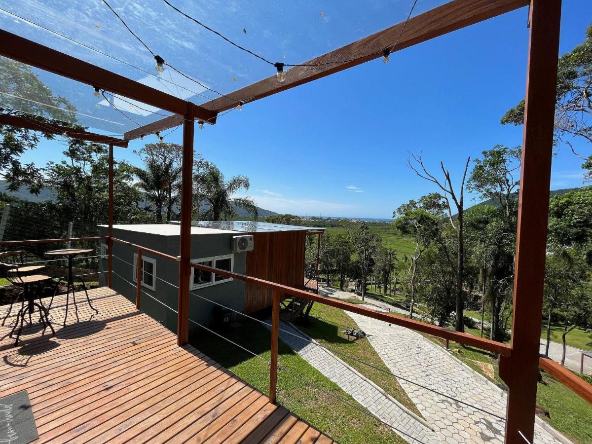 הוילה Florianópolis Casa De Vidro Alto Padrao - Hospedar Com Proposito מראה חיצוני תמונה