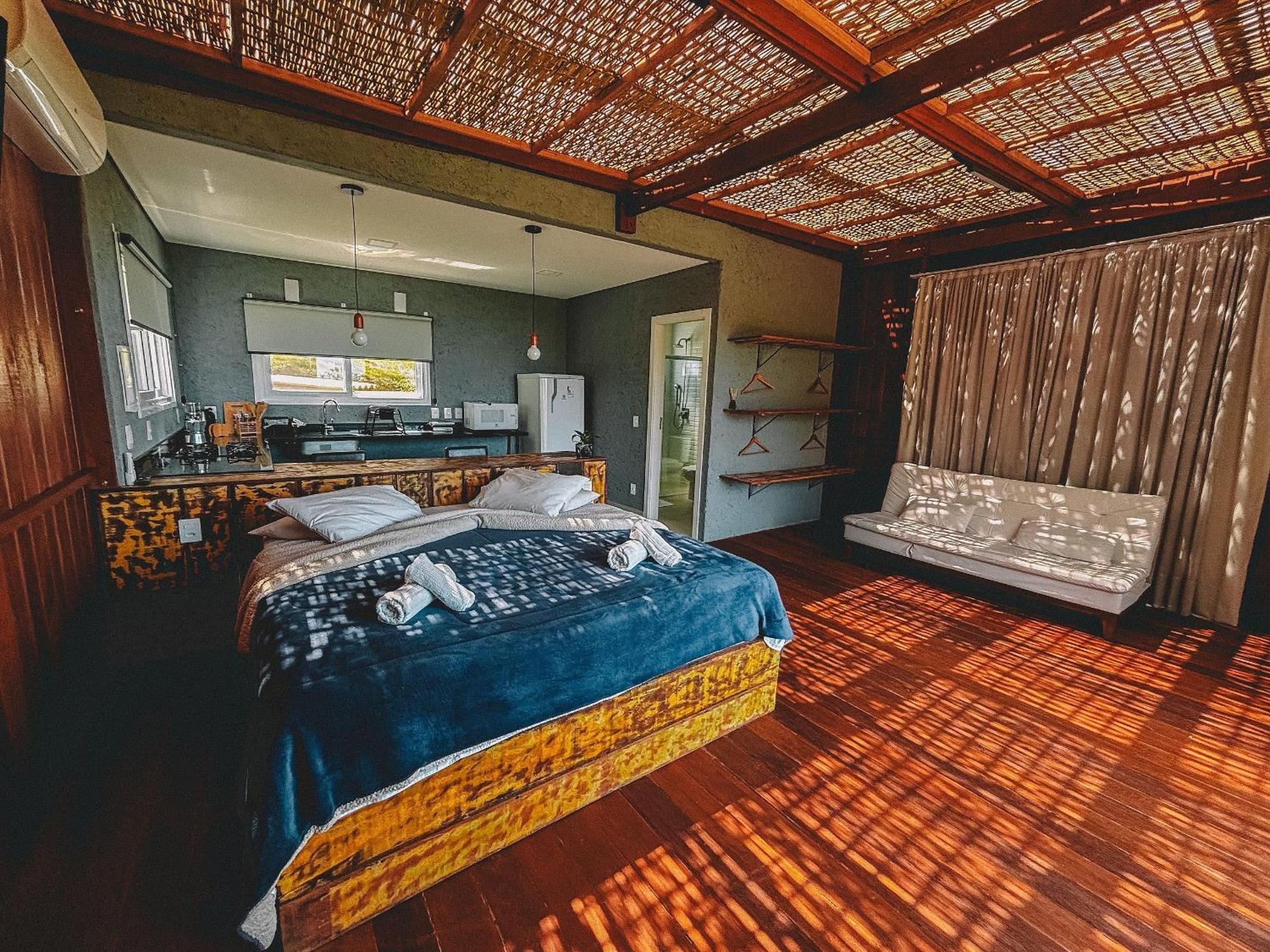 הוילה Florianópolis Casa De Vidro Alto Padrao - Hospedar Com Proposito מראה חיצוני תמונה