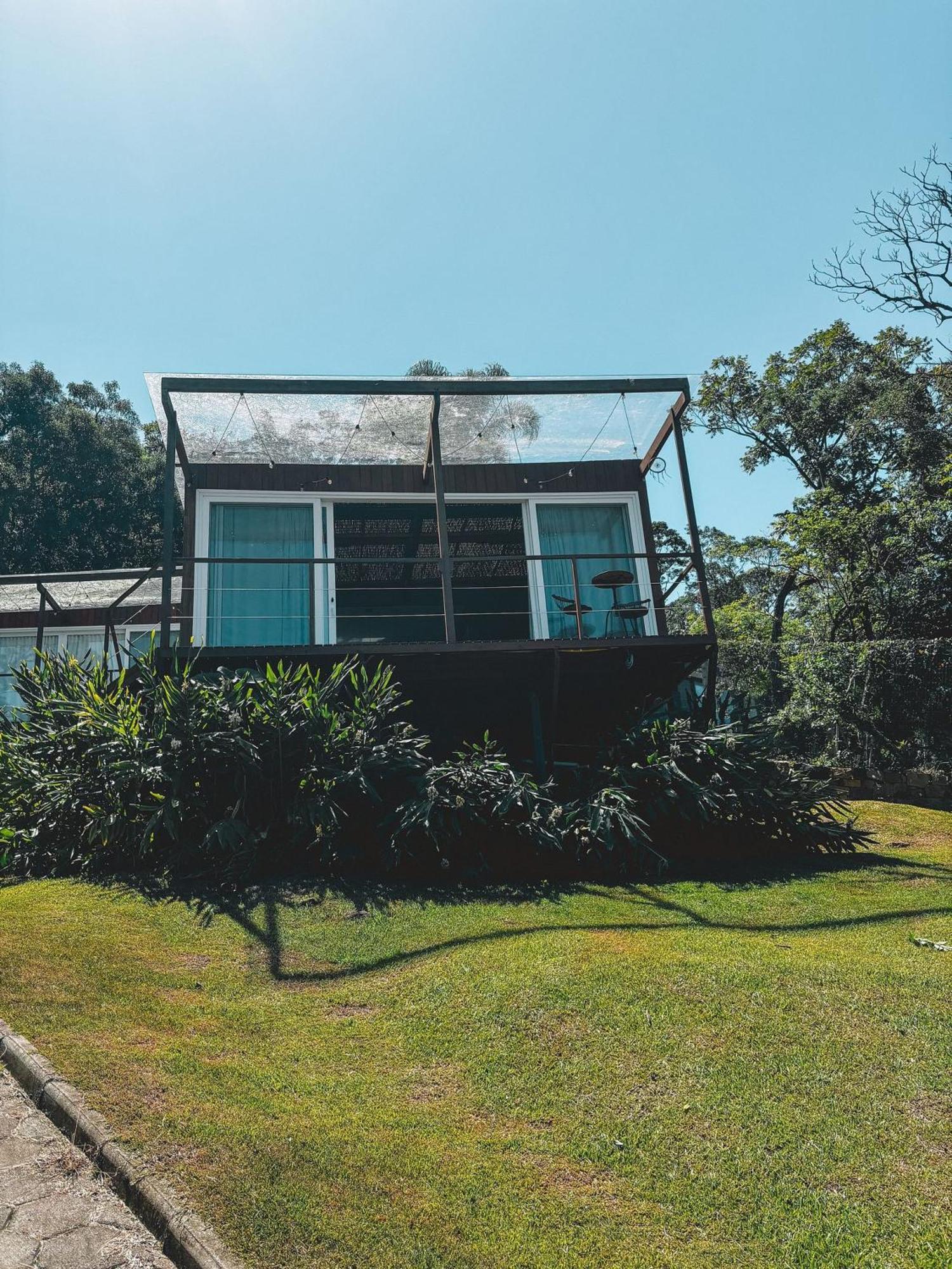 הוילה Florianópolis Casa De Vidro Alto Padrao - Hospedar Com Proposito מראה חיצוני תמונה